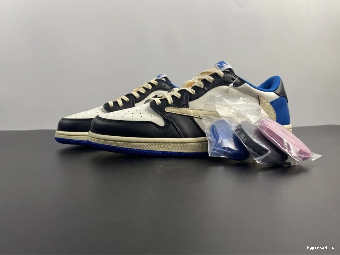 Jordan Retro Scott Air x Fragment Low 1 DM7866-140 x Design Travis 0829